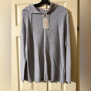 Ted Baker Light Gray Hooded Sweater